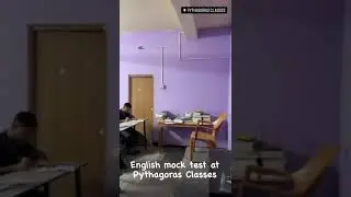English Mock Test at Pythagoras classes 