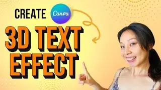 You Won't Believe How Easy 3D Text is in Canva