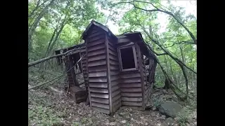 Treasure Chest, Old Cabin and Possible Meteorite found in the woods! Exploring Canada