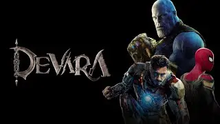 Devara x Ironman & Spiderman | #ironman | #Spiderman | #Devara