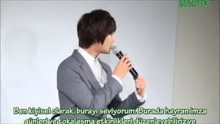 [TRipleSSubTeam] Park Jung Min Press Con @ Tower Records Türkçe Altyazılı