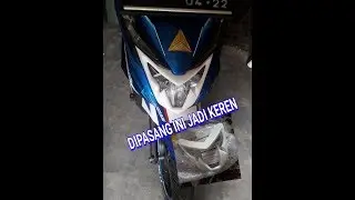 Unboxing cover heandlamp new honda beat f1 esp | motovlog -