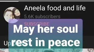 May her soul rest in peace !| Aneela Food and life || Nida says