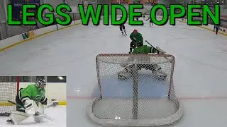 FIRST GAME OF NEW SEASON... GoPro Hockey Goalie