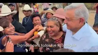 La Paloma Obradorista. Dedicada a AMLO el último día de su mandato como presidente de México.