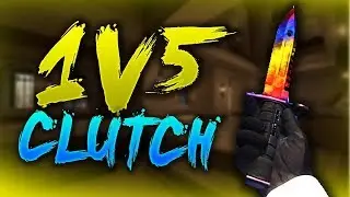 CSGO - 1v5 - Olja - Ace Clutch In Nuke Pistol FPL On Mirage