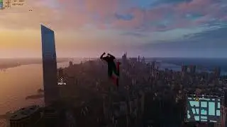 Spider-Man Remastered I RX 6600 XT I  I5 11400f I Flying around test