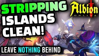 ROBBING Islands in Albion Online