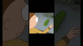 Рик превратил себя в огурца 🥒