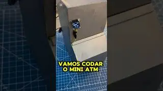 Nosso mini caixa eletrônico 🏧 tá se tornando real! Na sequência vamos codificar o nosso “banco”