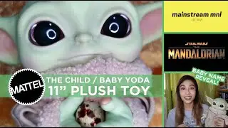 The Child/Baby Yoda Mattel Plush Toy (The Mandalorian) | NAME REVEAL INCLUDED! | #CesPlays Video 31