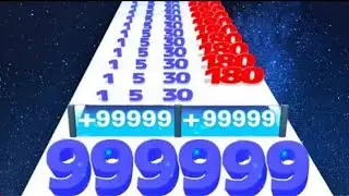 Satisfying Mobile Game Merge Number Master (Android Math Games ) Level Up Max Level Run