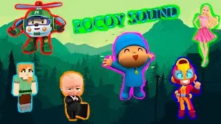 5 POCOYO GO AWAY SOUND #5 | ROBOCAR POLLY | BRAWL STARS | BARBIE | ALEX | SOUND VARIATION
