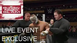 WWE 2K22 Universe Mode - Kane Attacks Rey Mysterio (Exclusive)