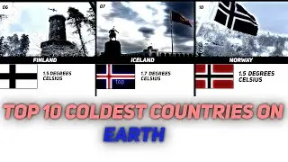 Top 10 coldest countries  in the world right now / part 01