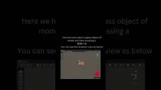 Tips 07 || Isolation view for selected game object || Learn Unity || Game Developer Unity #shorts