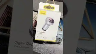 Автомобильное зарядное Baseus Digital Display Dual USB 4 8A 24W
