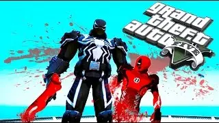 [GTA 5: МОД] ЖЕЛЕЗНЫЙ ДЭДПУЛ ПРОТИВ АГЕНТА ВЕНОМА [ IronPool VS Agent Venom ]