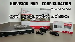 HIKVISION NVR CONFIGGURATION (MALAYALAM)