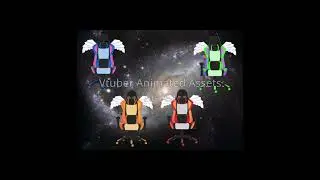 Animated Vtuber Asset Gaming Chair
