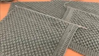 Chickpeas Vest Pattern Preparation