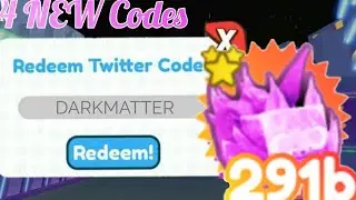 4 NEW SECRET *DARK MATTER* Codes in PET SIMULATOR X?! 4 NEW CODES | ROBLOX Pet Simulator X Codes