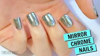 DIY Mirror Chrome Nails