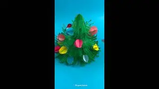Paper Christmas Tree #shorts