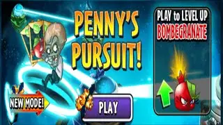 Plants Vs Zombies 2 : Penny's Pursuit 🌶🌶 Bombegranate .Play game 2020
