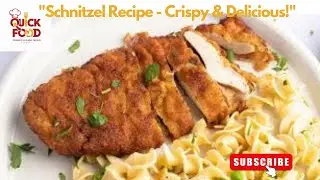 Homemade Schnitzel Recipe Crispy & Delicious #schnitzel#crispy #fastfood #easyrecipe #streetfood