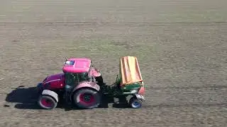 Внесення добрив Zetor Forterra+Amazone