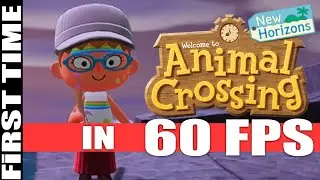 THIS is 60 FPS ANIMAL CROSSING New Horizons on Switch
