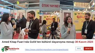 #Amed Kitap Fuarı’nda #Golik’ten kültürel dayanışma mesajı #ötekileringündemi