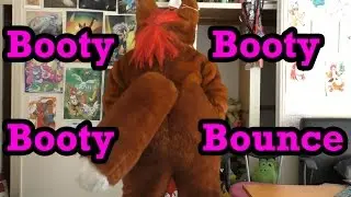 Fursuit booty bounce