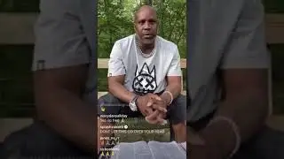 DMX preaching live on Instagram