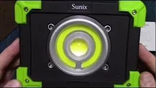 Sunix SU616 Portable Flood Light Review!