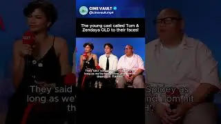 Young Cast Calls Tom Holland OLD Mid-Interview! 📉😱 | 