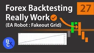 💎Forex Backtesting Really Work - 100% Automated Forex Robot - Fakeout Grid Strateg [EP.27]