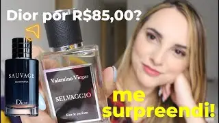 Contratipo do SAUVAGE DIOR (Selvaggio Valentino Viegas)