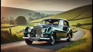 Peter Gunn and his Bentley  R Type 1952 
