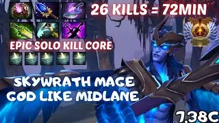 Immortal Skywrath Mage Mid – 72 Min Game, 26 Kills DOMINATION! ⚡