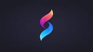Illustrator Gradient Logo Design