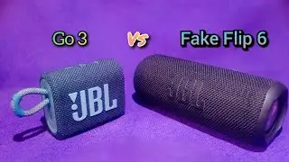 JBL Go 3 vs Fake Flip 6 Bass Test!