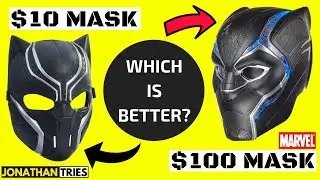 BLACK PANTHER ELECTRONIC REPLICA HELMET REVIEW | HASBRO - MARVEL LEGENDS SERIES | AMAZON