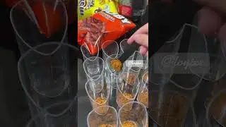 Mango Graham Shooters #foodie #food #fyp #sweet #recipe #cooking #desserts #mango #mangograham