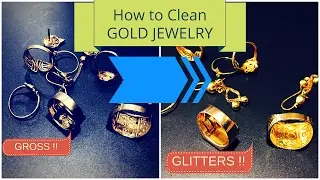 How To Clean gold Jewelry at home / How to Clean gold Jewellery at home