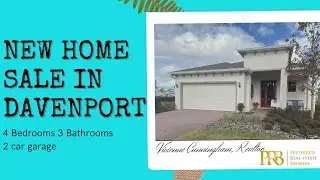 New Homes for Sale in Davenport Florida at Red Bridge Square