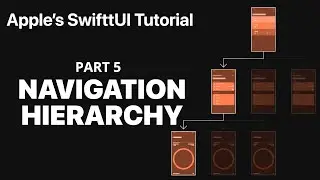 Creating a Navigation Hierarchy  - Following Apple's SwiftUI tutorial PART 5