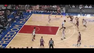 Fundamentally Sound Pull Up One Legged 3-Pointer Top Of The Key In Basketball Game At TBT 7.20.24