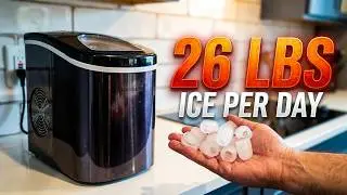 This EPIC Frigidaire countertop Ice Maker from Costco is AMAZING! - 26lbs per day